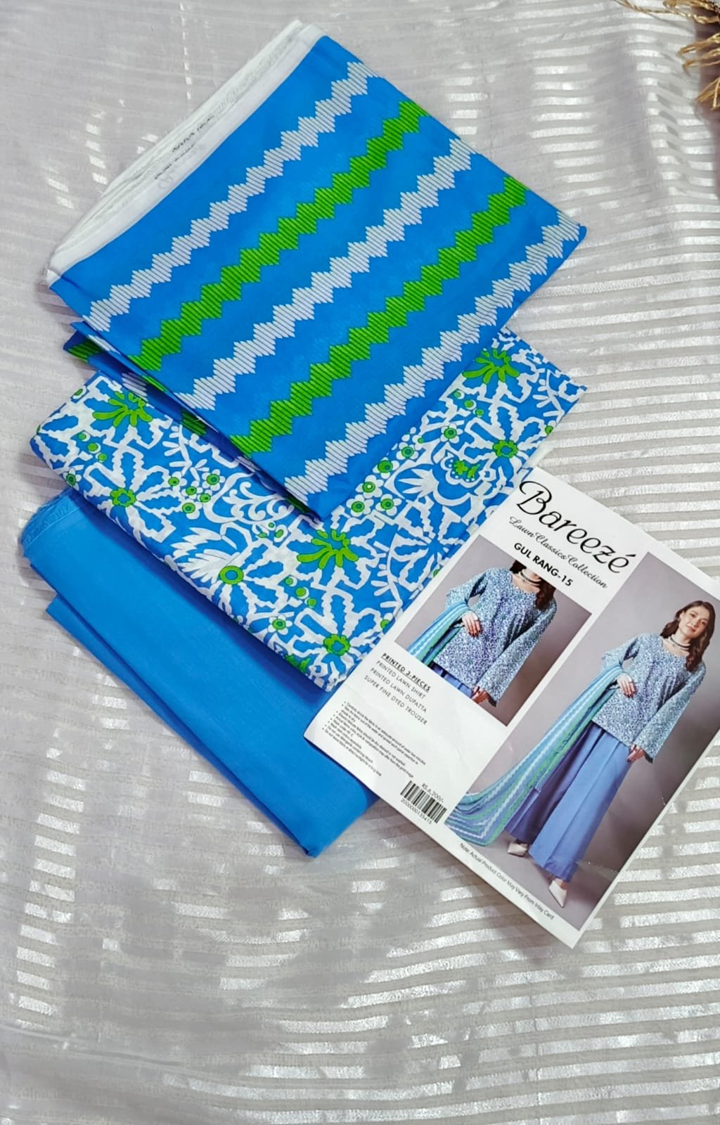 3 Pieces Lawn